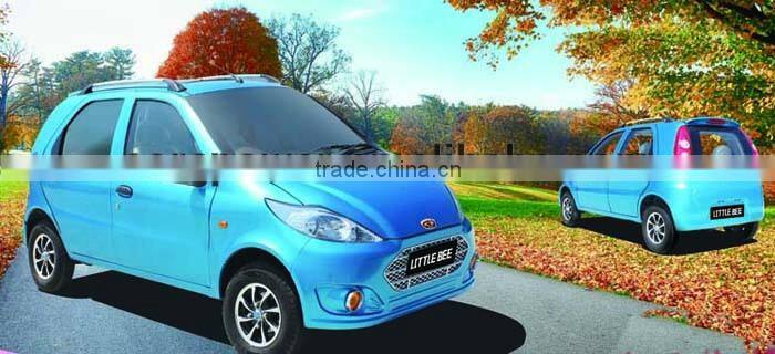 4 seats green car vehicle electric car automobile