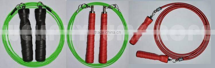 New MMA Crossfit Speed jump rope, skipping Rope, cable speed rope