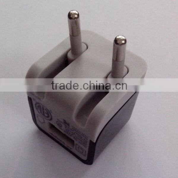 High Quality Home Charger for Phone/Mobile Phone Plug Folding wall usb Charger