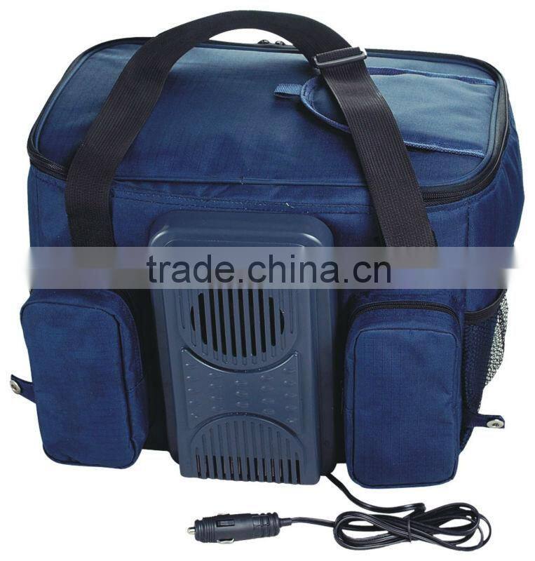 outdoor use foldable cooler bag with cooling system 24 Liters