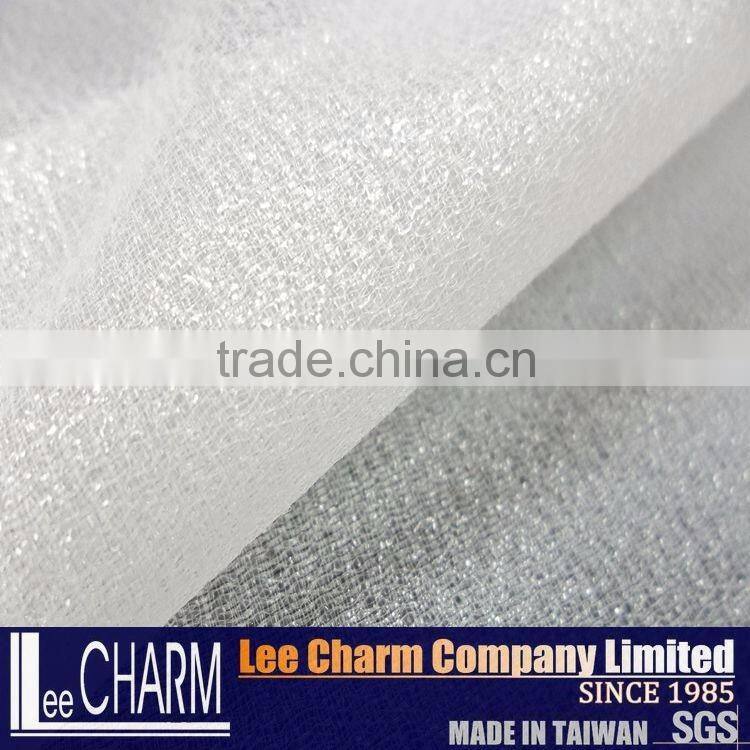 Ruffled Organza Printed Fabric