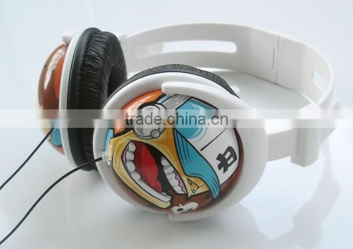 headphones custom logo for promotion