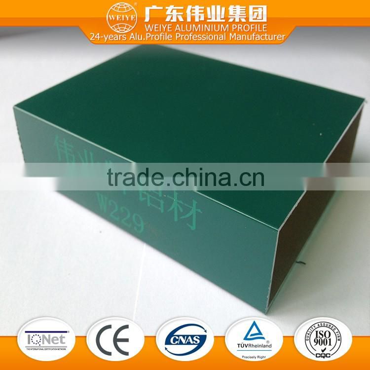 6351 T3-T8 0.8-1.4mm aluminum extruded for Picture Windows with polished finish