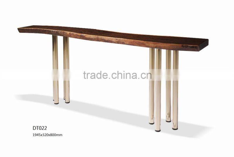 Good Quality New Fashion Design Wooden Long Narrow Console Table For Home Use