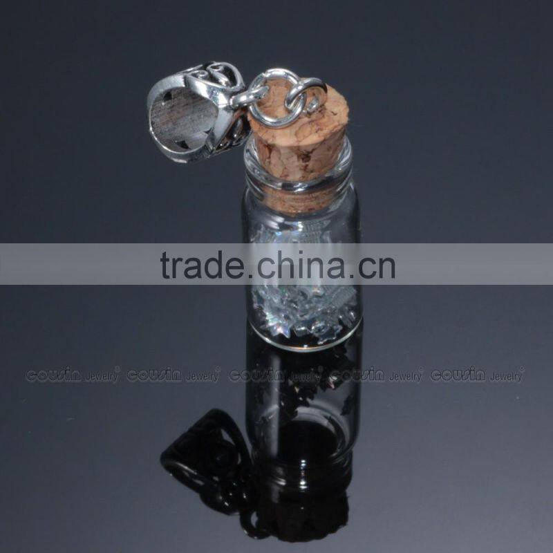 Pendant Necklace Drifting Bottle DZ0128f