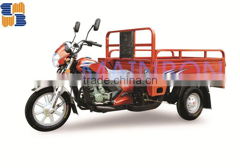 2016 hot 2T High quality gasoline cargo tricycle for Africa market
