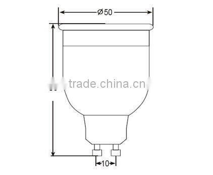 hot sale 6000K GU10 spot lights led