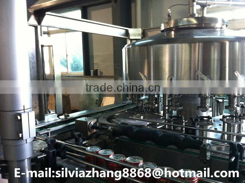 automatic aluminum/plastic can fill machine