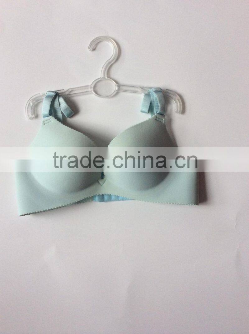 Solid Color Push Up Underwear Steel Support Bra