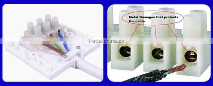 400V 16A 12 position wire connector Terminal barrier Strip Block