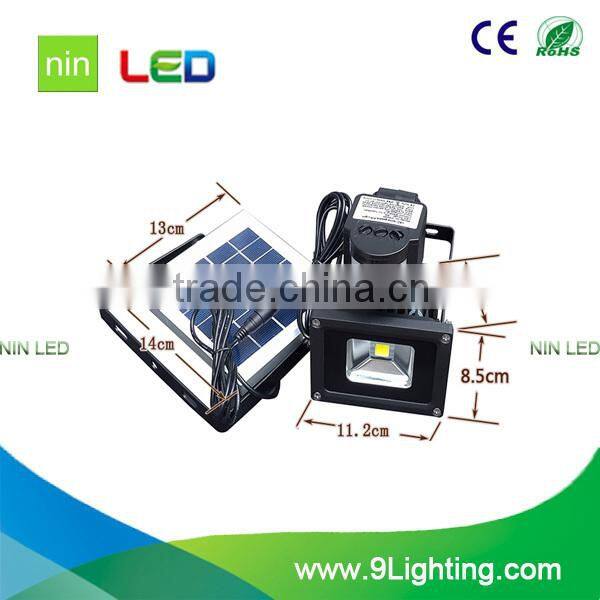 solar panel sensor Cheapest classical outdoor 10w led floodlight