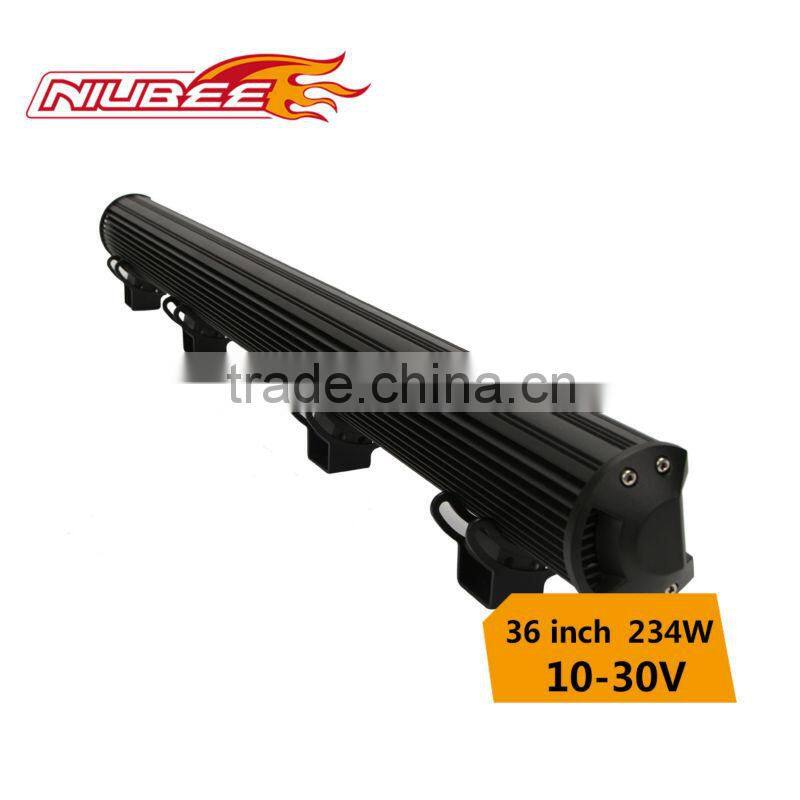 china manufacturer!!234w 36" cree illuminator led light bar for off road