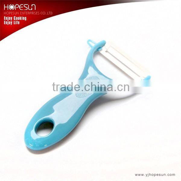 Popular multi-function stainless steel vegetable peeler with plastic handle