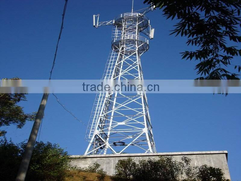 types of microwave antenna mast and communication tower