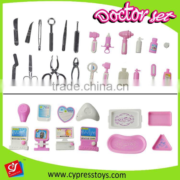 Popular kid doctor play set with lovely barbie doll