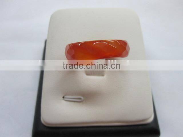 Mixed Different Fashion Style of Gemstones Rings Various Shape Gift Box