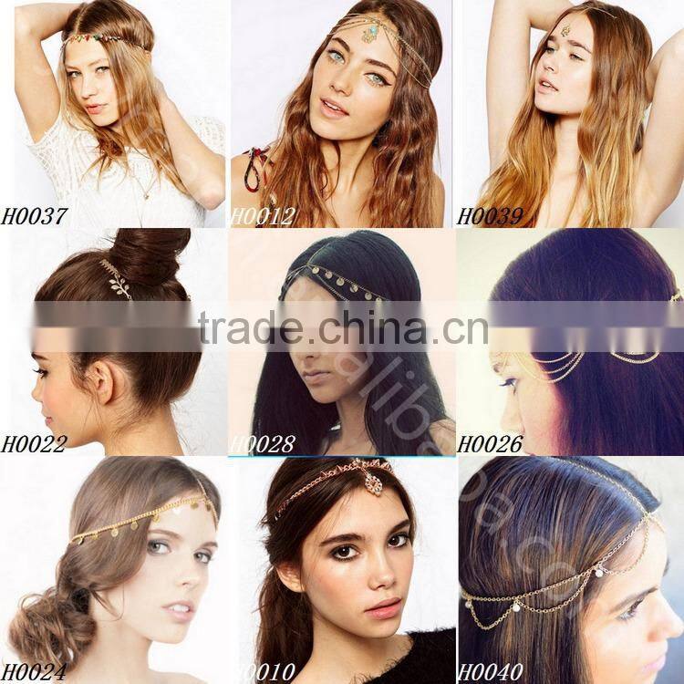 2016 Fashion Jewelry China Manufacturer New Product Fashion Hair Accessories Jewelry Crystal Accessories H0036