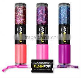Flash POP! Polish nail art