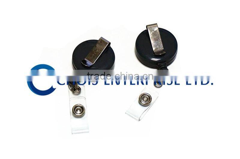 Custom Single Side Logo Retractable Badge Reel, High Quality