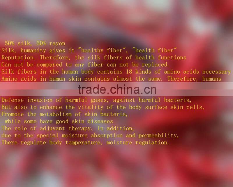 Burn-out poly fabric