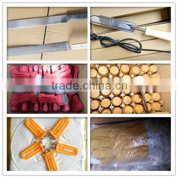 Yellow color plastic pollen collector for beekeeping