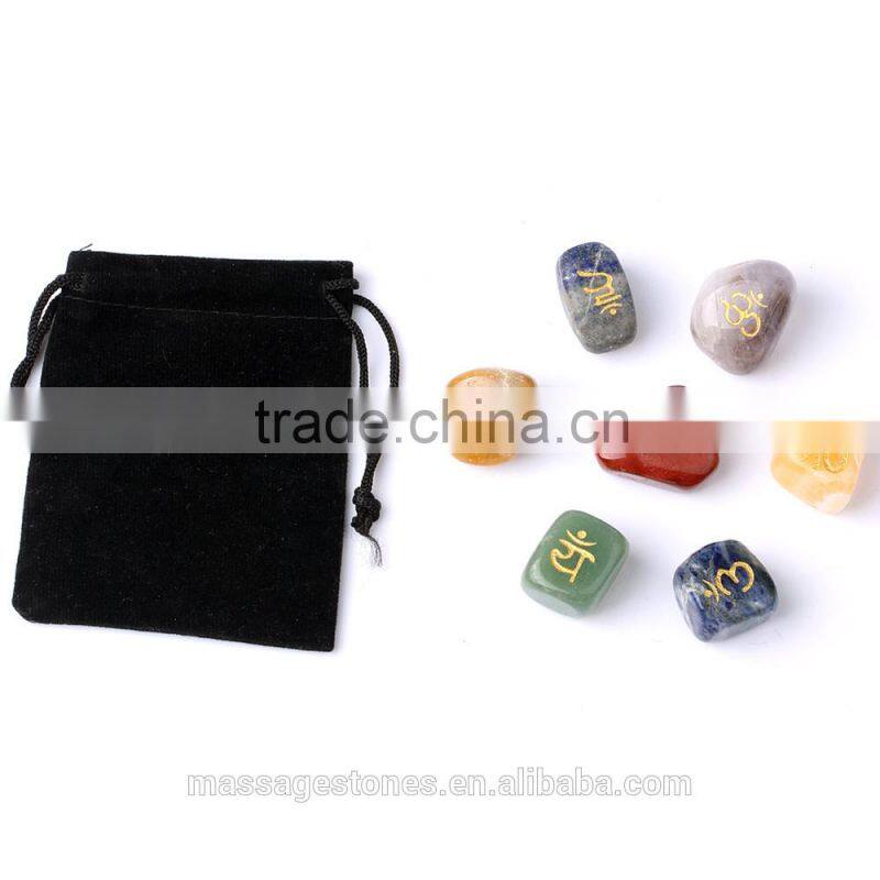 Sanskrit Chakra stone