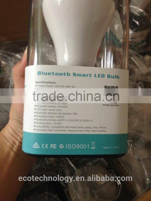 BL05 Bluetooth Control Music Audio Speaker LED Color Bulb lamp