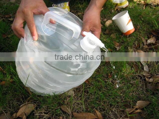 outdoor camping hiking plastic car washing bucket