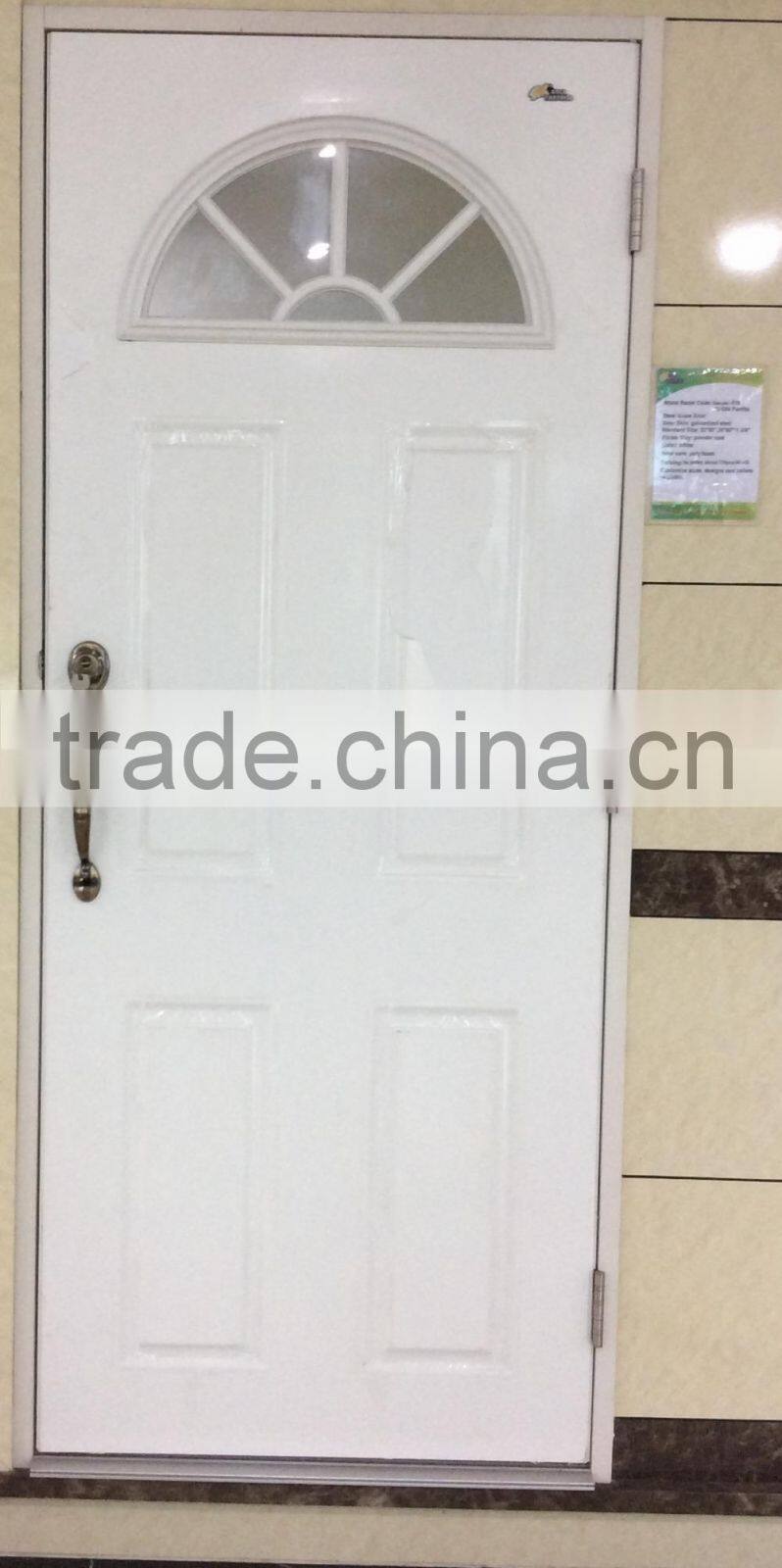 French door with tempered glass (double and single door )