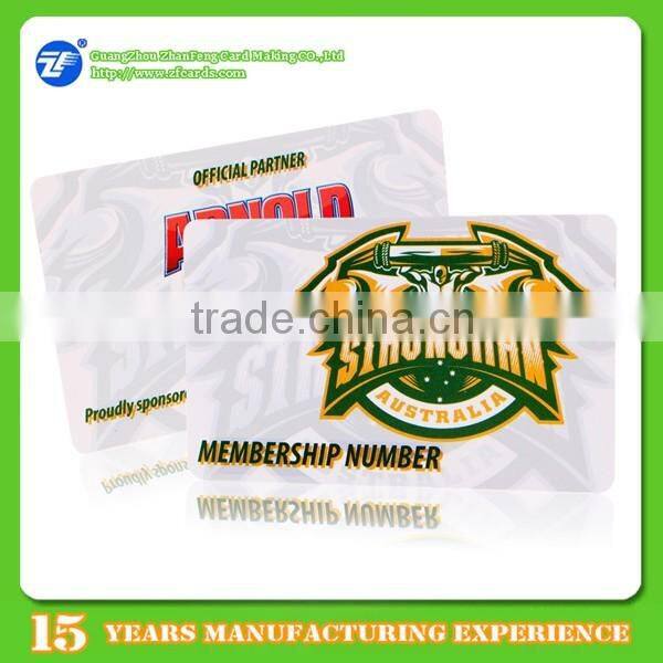 cr80 30 mil graphic quality pvc cards