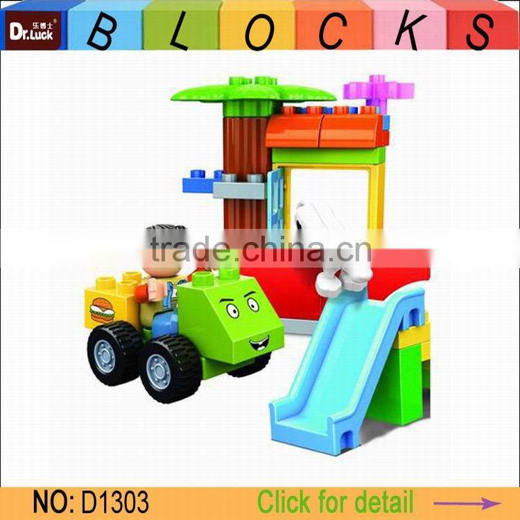 Children Hot Sale Zoo Animal Toy Building Block Educational Toy