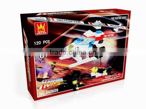 The Fire fighter block child toy for boys building toys for boys