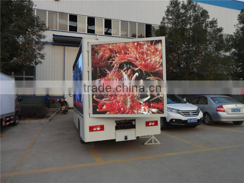New design foton forland led mobile advertising trucks for sale