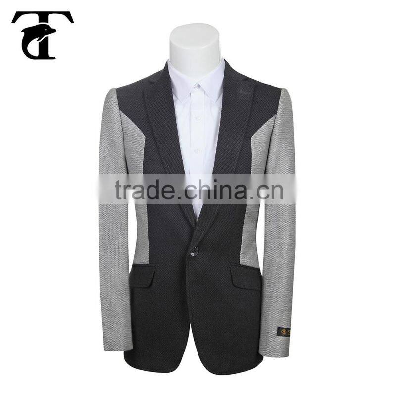 High quality polyester men's blazer men's office suit jacket suit wolesale