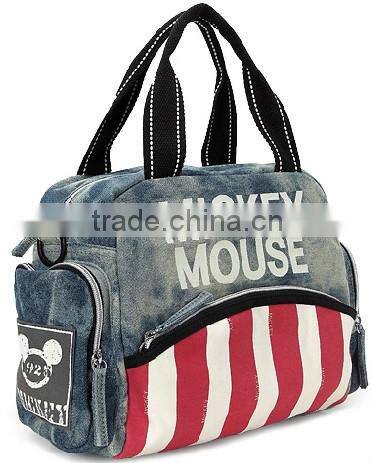 China Wholesale high quality large portable plain cotton tote bag