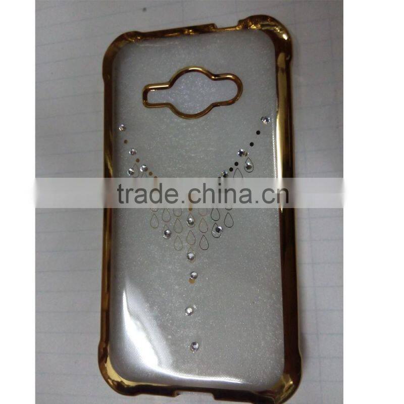 CLEAR Hard Back Silicone TPU Bumper Case Cover For Sony