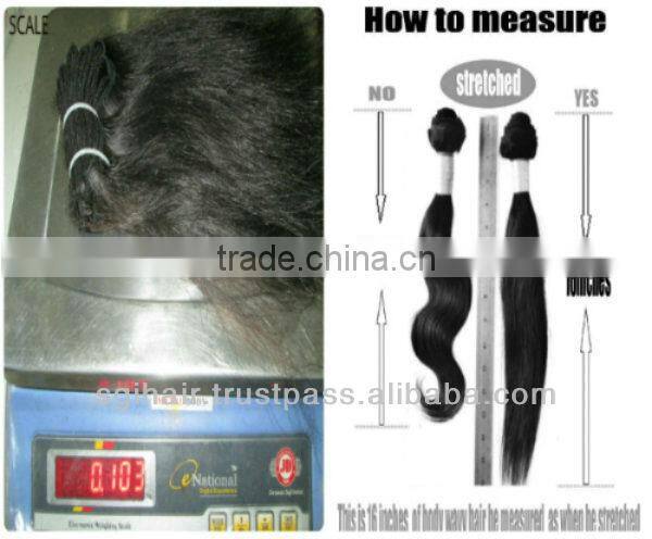 Sexy Style Natural Color Indian Temple Raw Virgin Hair