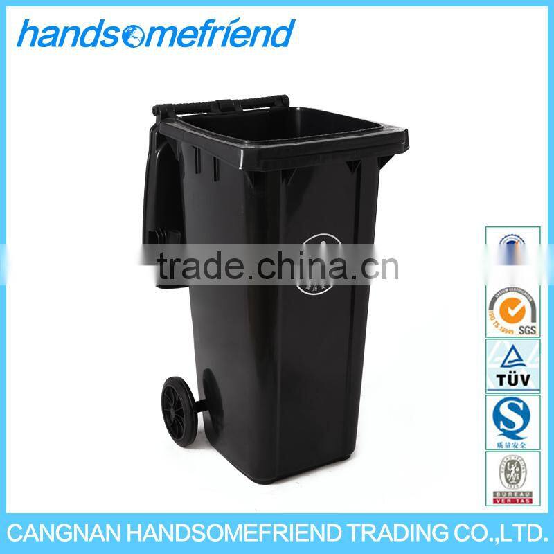 120 liters Outdoor street public plastic dustbin,Outdoor mobile garbage can,Garbage collection and treatment barrel