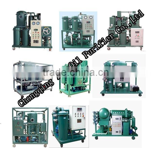 Two-stage High Vacuum System Used Transformer oil Cleaning Machine Series ZYD-50