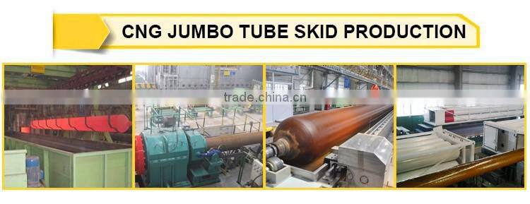 40ft 8tubes CNG tube trailer for high pressure tube trailer