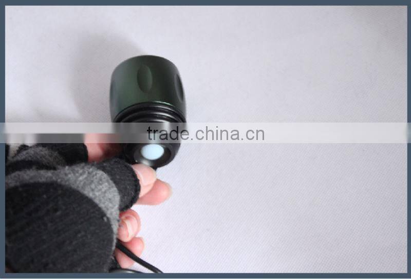 high power aluminum led headlight powerful rechargeable headlamp