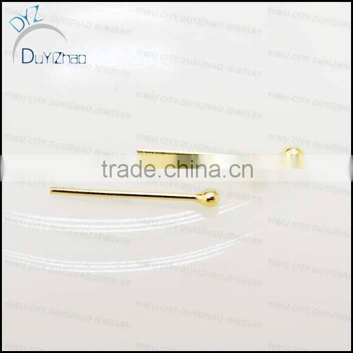gold sterling silver nose pin jewelry