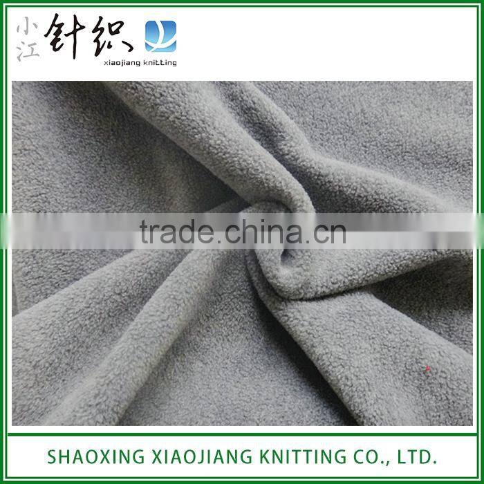 Super Soft Shrink-resistant Grey Bamboo Fleece Fabric for Blanket