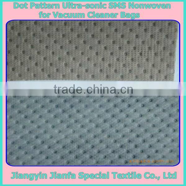 Oval Pattern Ultra-sonic SMS nonwoven for Vacuum Cleaner Bags