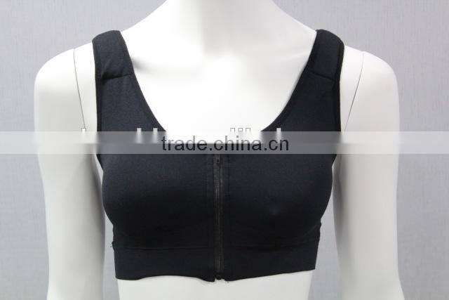 Yoga Seamless Zip Bra