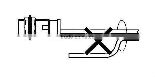 SR12-10DP2 magnetic sensor PNP NC metal hall proximity switch