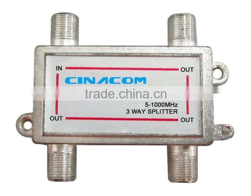CATV 5-1000MHz 3-Way Splitter with Low Price