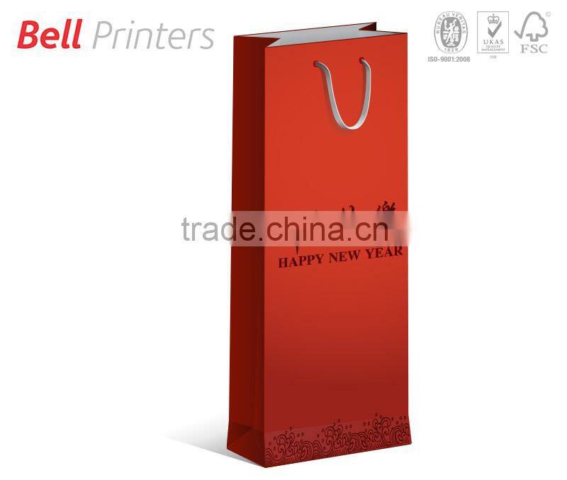 Decorative Hi-End paper bag 4 color customised sizes
