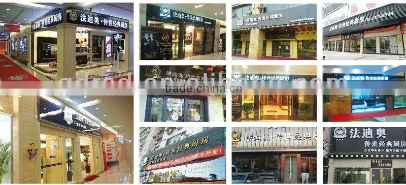 Hot sale UV painting veneer Acrylic banging MDF modular kitchen price is reasonable with top quality