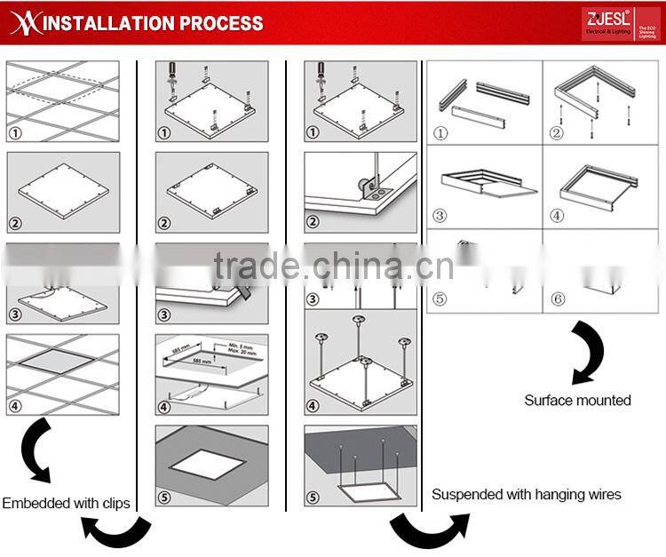 45W No flicker led panel light 300*1200 3 years warranty